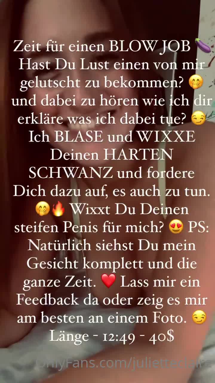 Video 451685 from Juliette Claire / @JulietteClaire