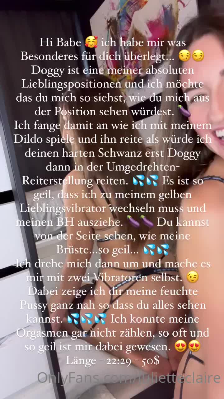 Video 451703 from Juliette Claire / @JulietteClaire