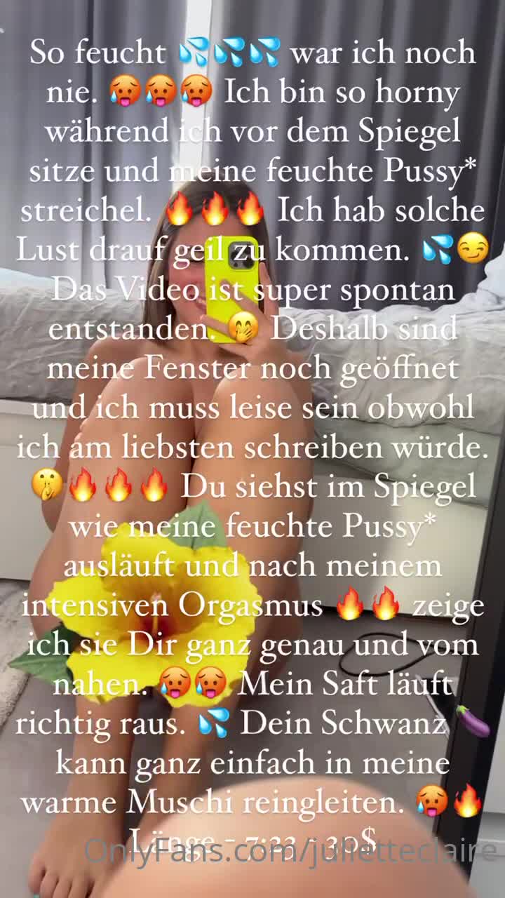 Video 451709 from Juliette Claire / @JulietteClaire