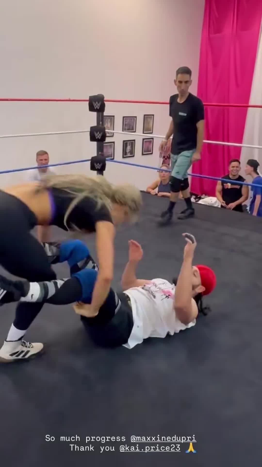 Video 590181 from Maxxine Dupri - WWE