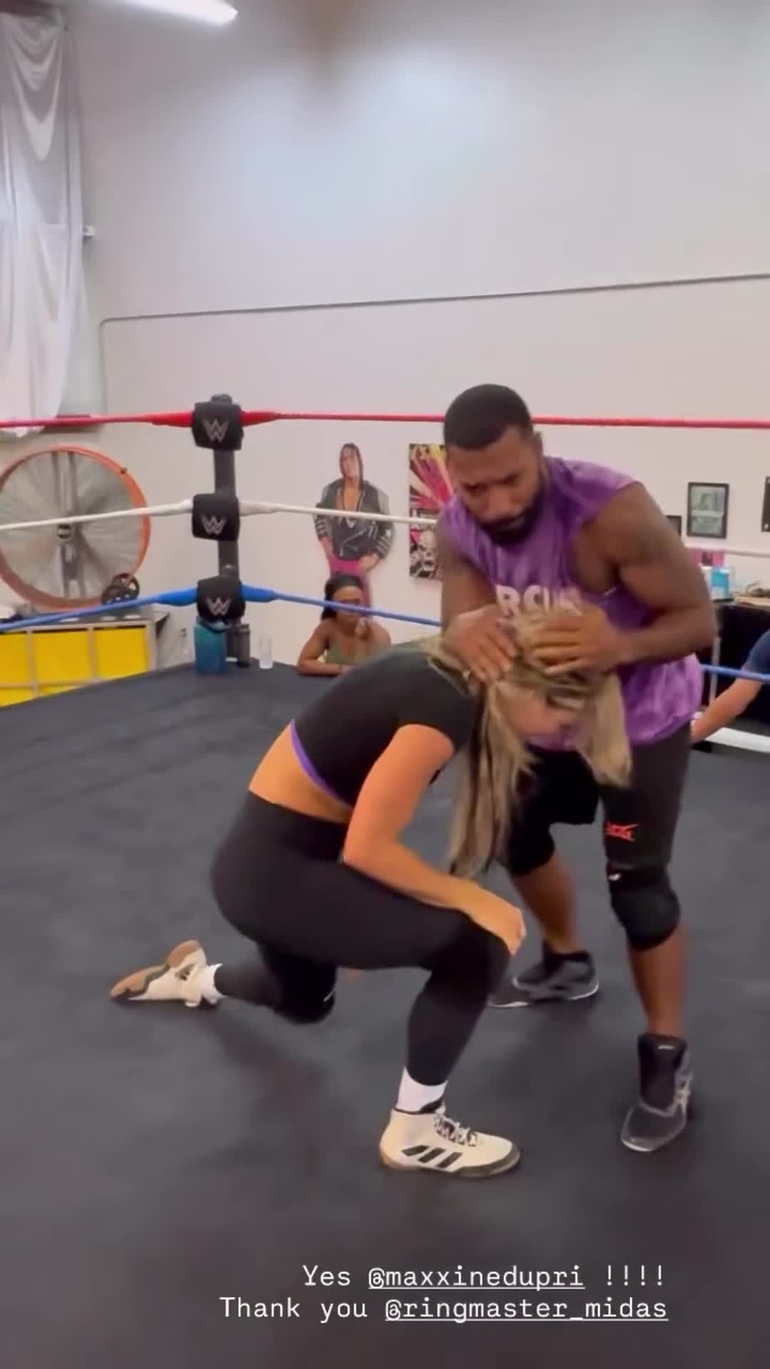 Video 590183 from Maxxine Dupri - WWE