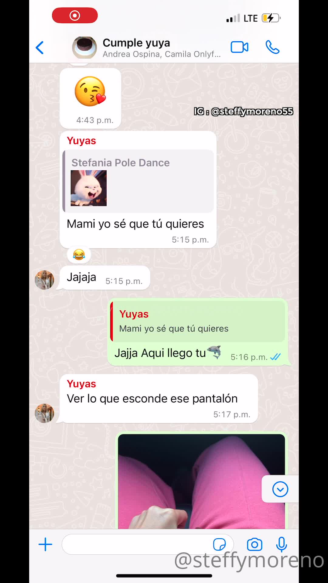 Video 620056 from Steffy moreno / steffymoreno