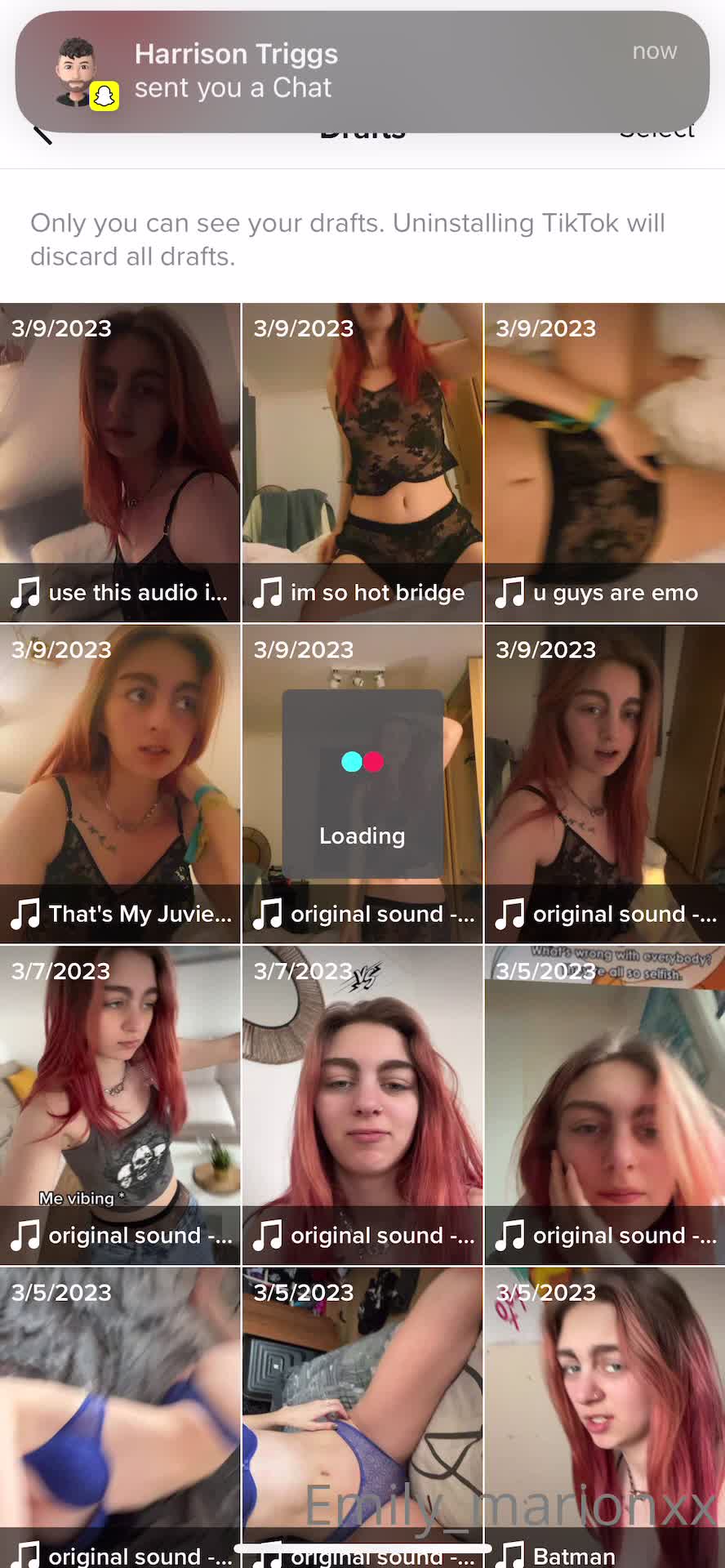 Video 947737 from emily_marionxoxo