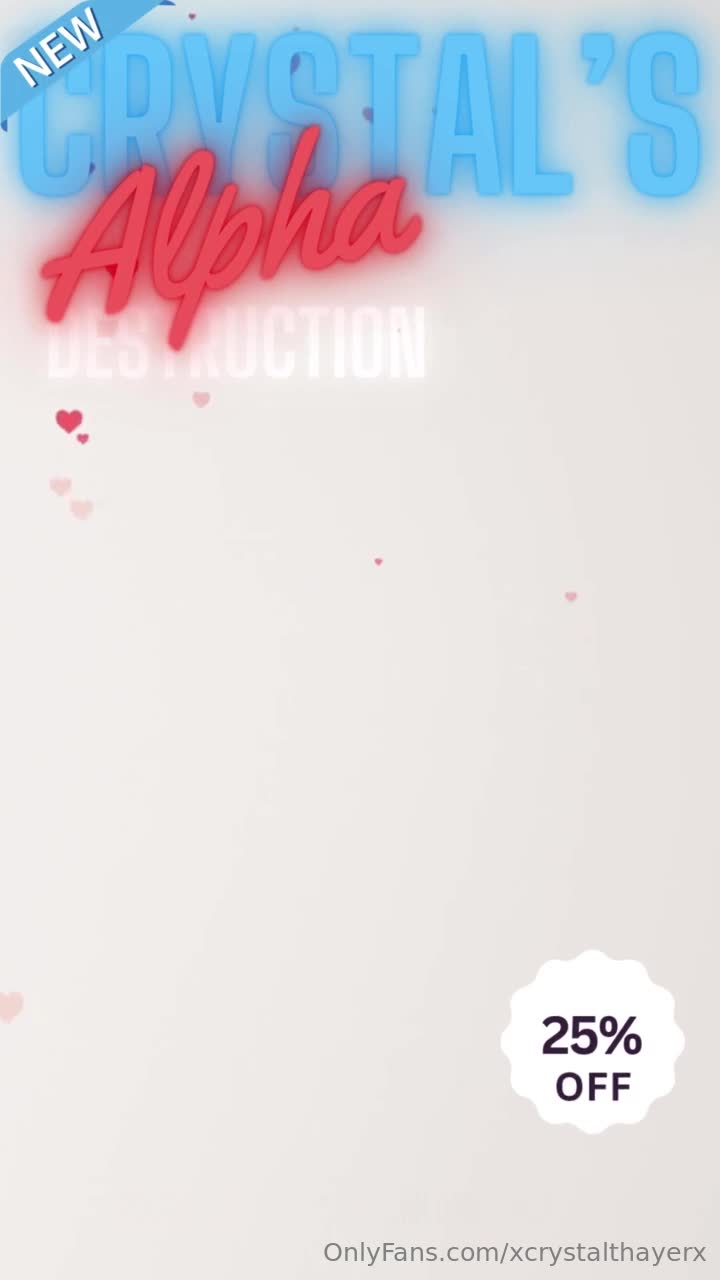 Video 1082778 from xcrystalthayerx