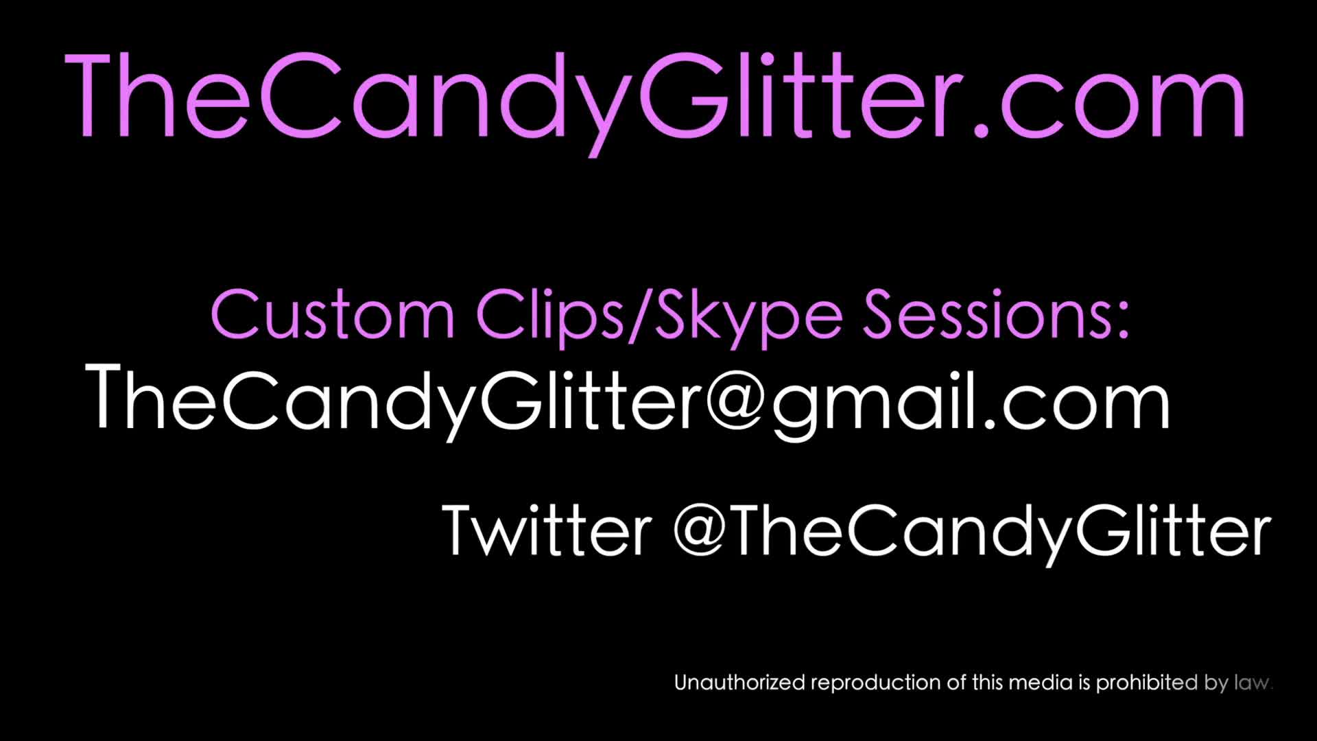Video 1126358 from Candy Glitter