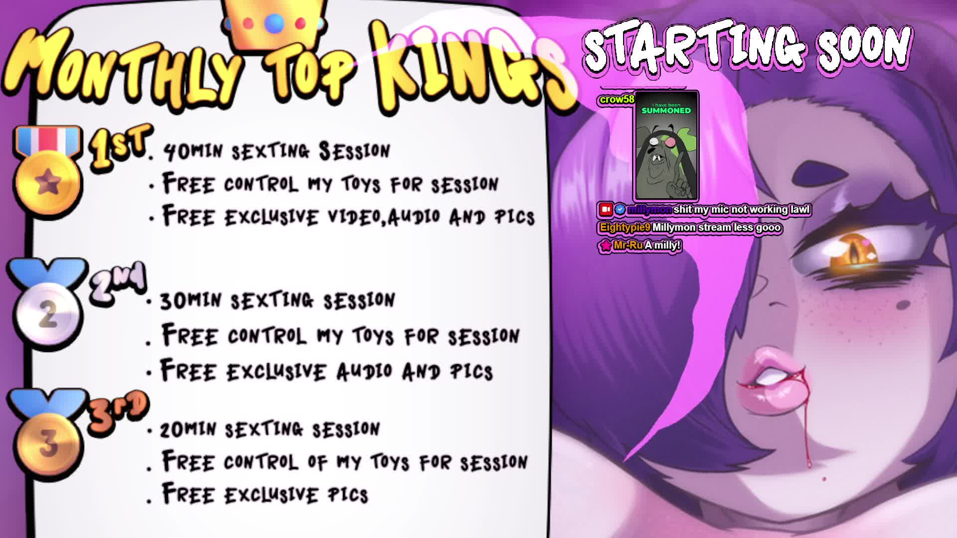 Video 1166558 from MILLYMON / MILLYMONVT / Carmilllia