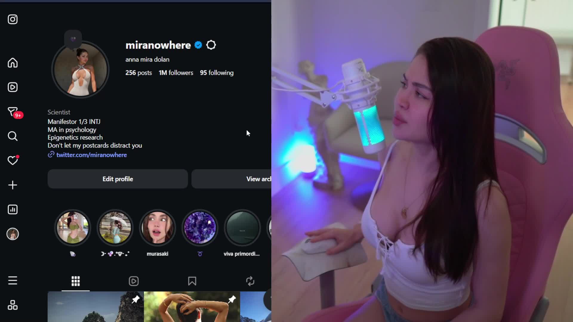 Video 1357401 from Mira / Mira_nowhere / Mira_twitch