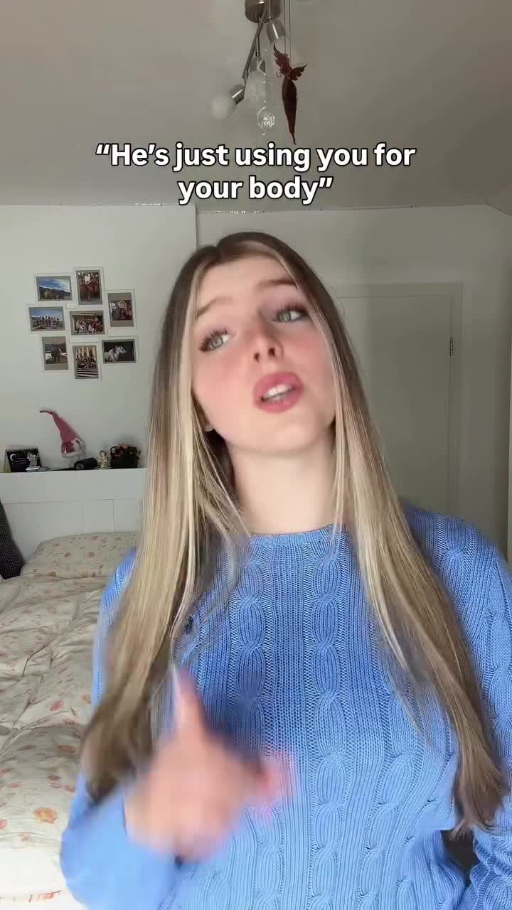 just Zoe — Blue Sweater In Bedroom thumbnail