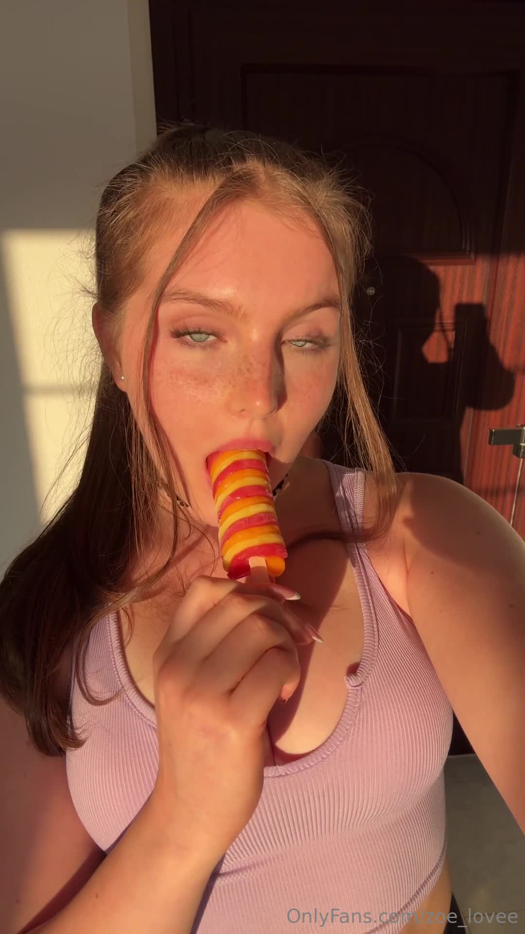 just Zoe — Topless In Bedroom thumbnail