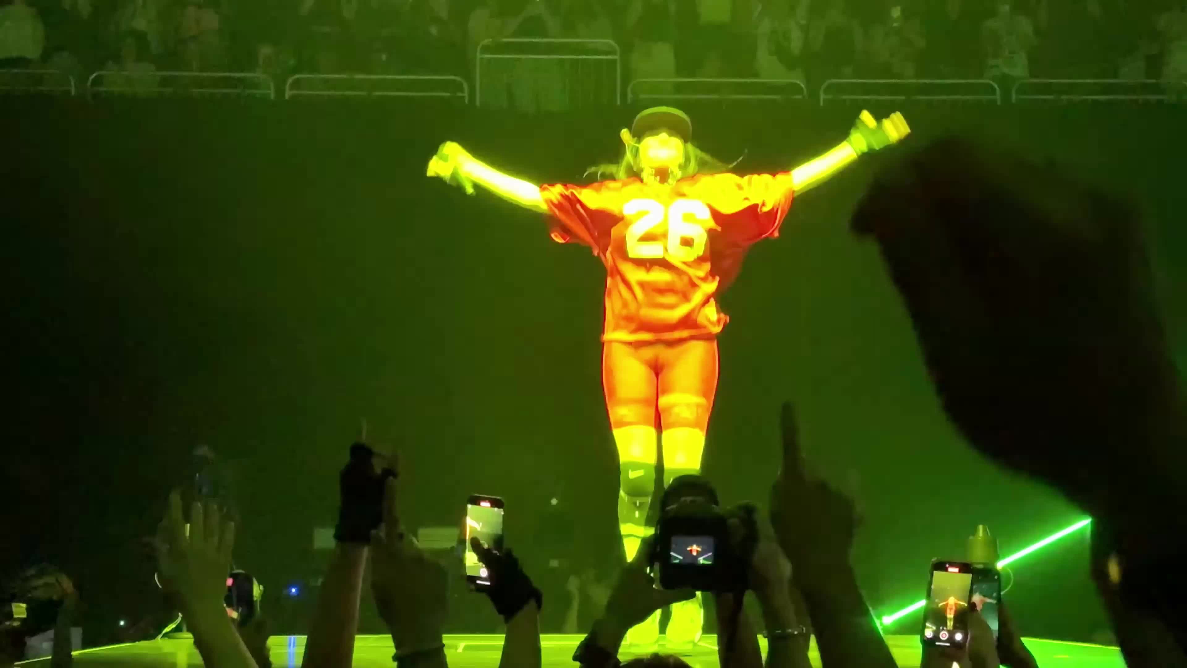 Video 6168 from Billie Eilish