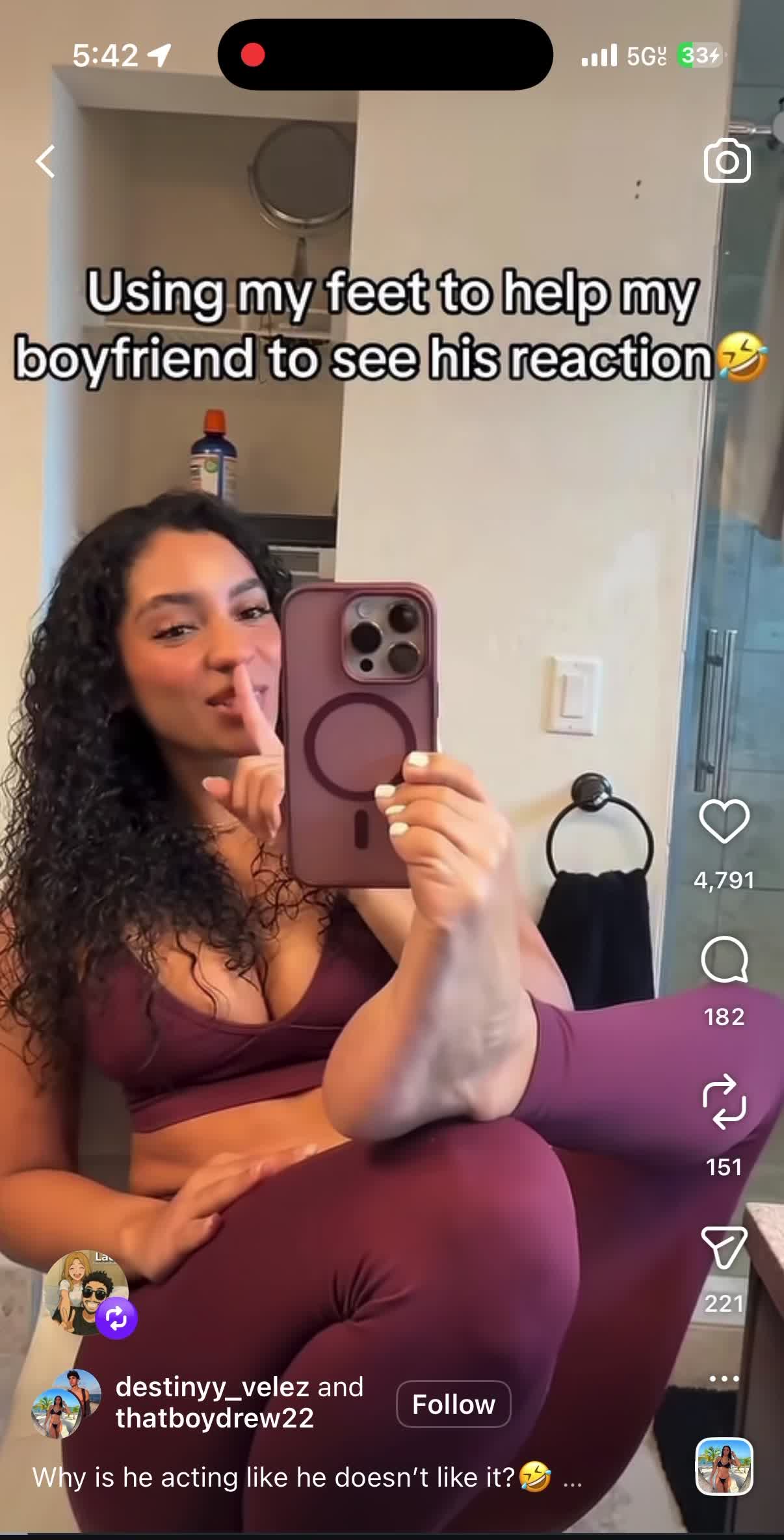 Destiny Velez — Nude In Bedroom thumbnail