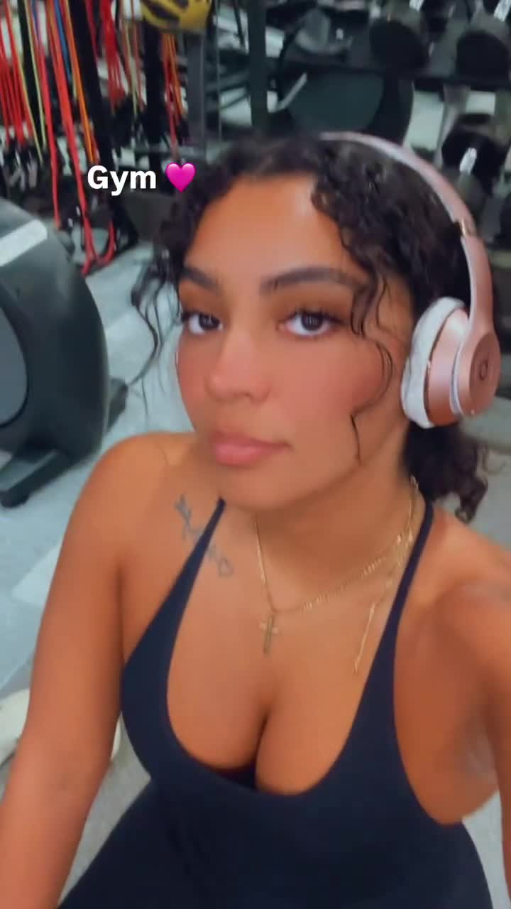 Destiny Velez — Black Tank Top In Studio thumbnail