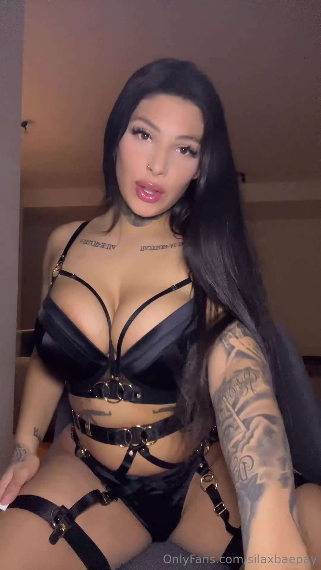 silaaabaeee — Black Lingerie In Bedroom thumbnail