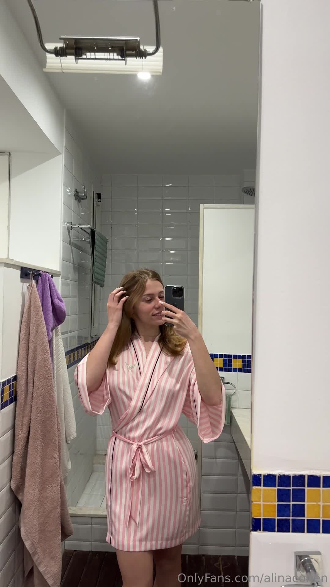 Alinacohen — Pink Pajamas In Bedroom thumbnail