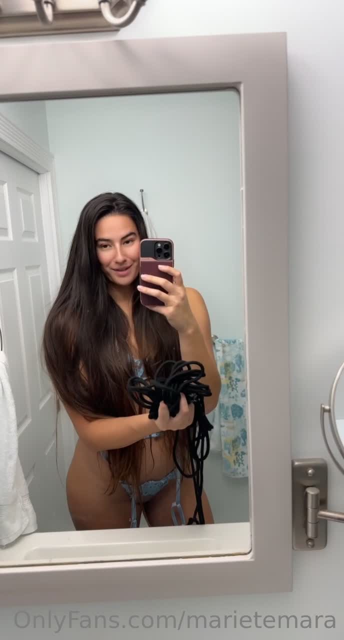 Marie Temara — Nude In Bathroom, 0:12 thumbnail