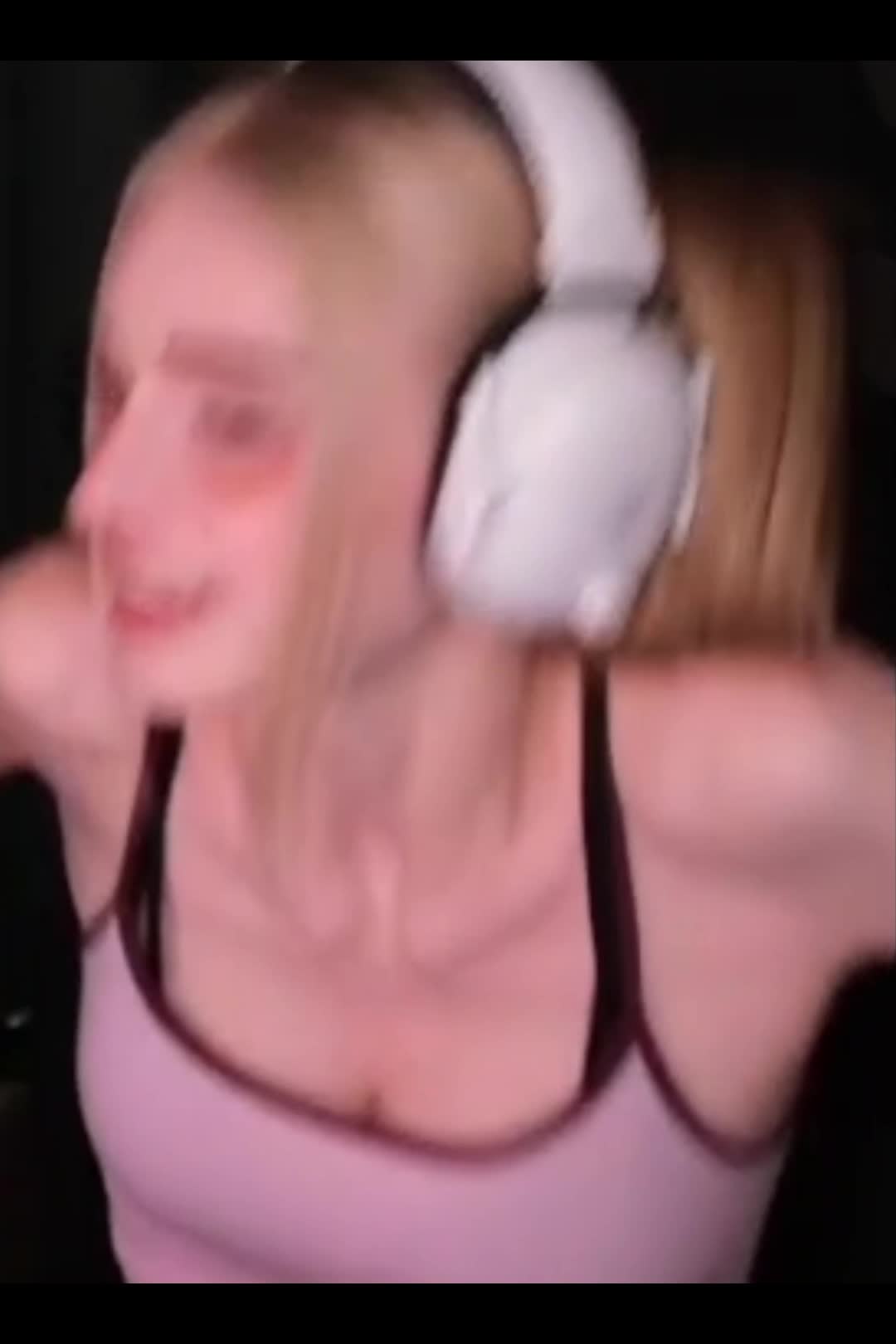 HoneyPuu — Pink Tank Top In Studio thumbnail
