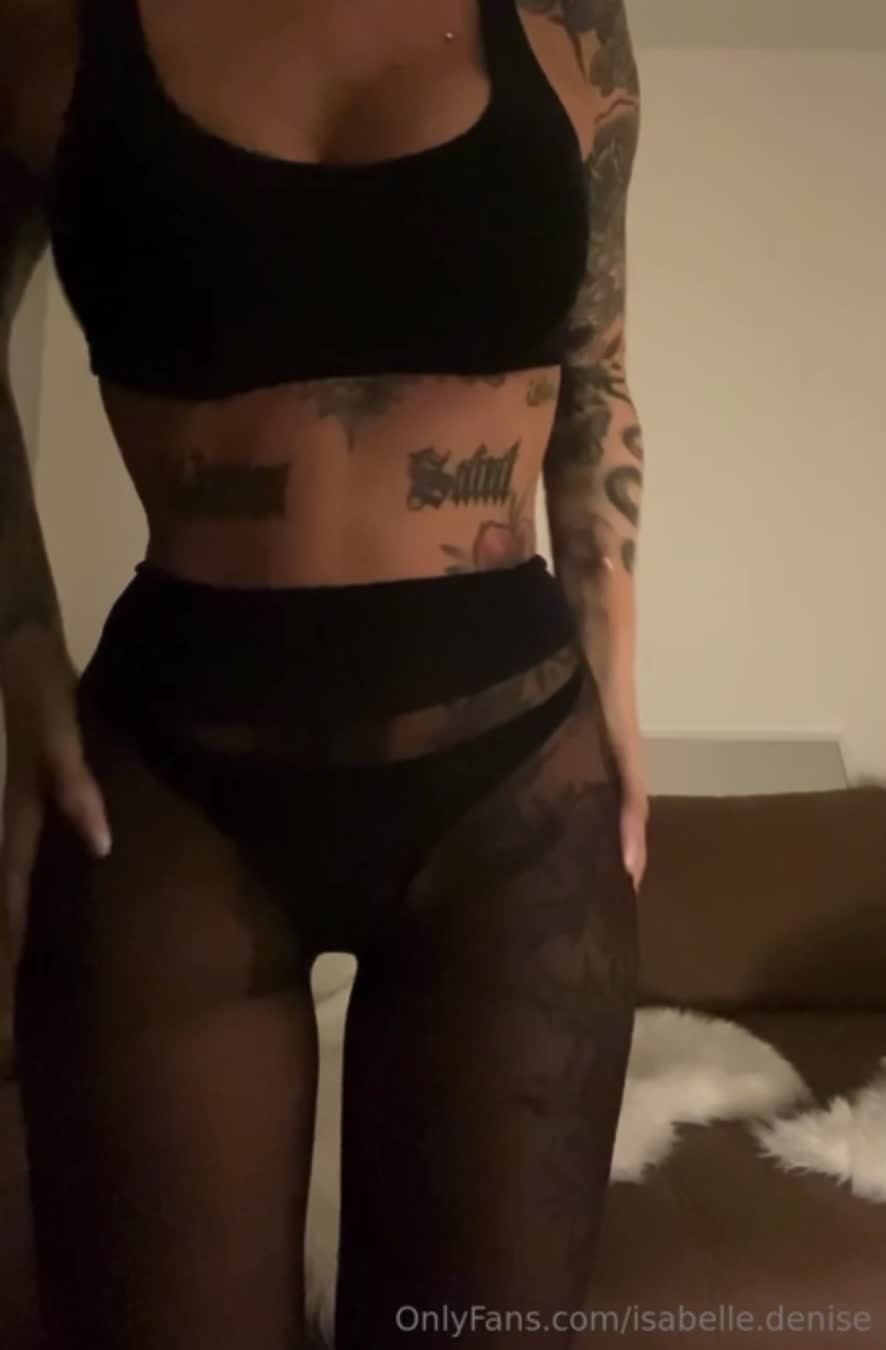 Isabelle.Denise — Black Pantyhose thumbnail