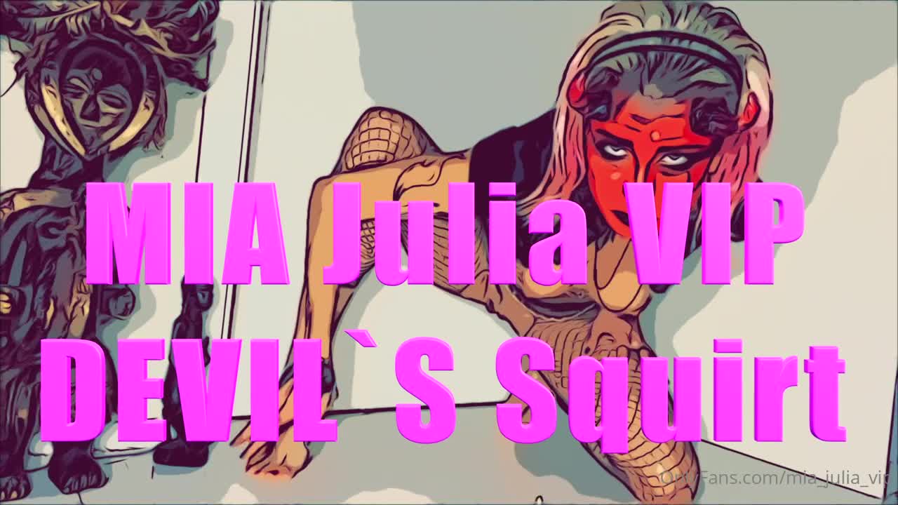 Mia Julia Brückner — Fishnet Stockings In Bedroom thumbnail