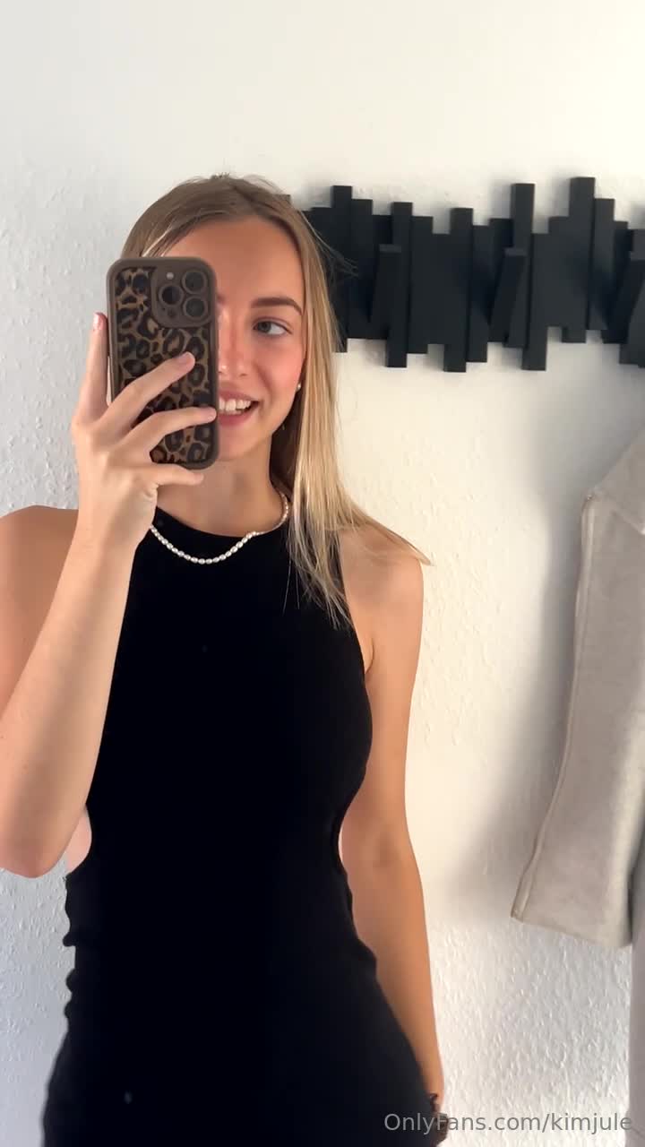 Kim Jule — Black Mini Dress thumbnail
