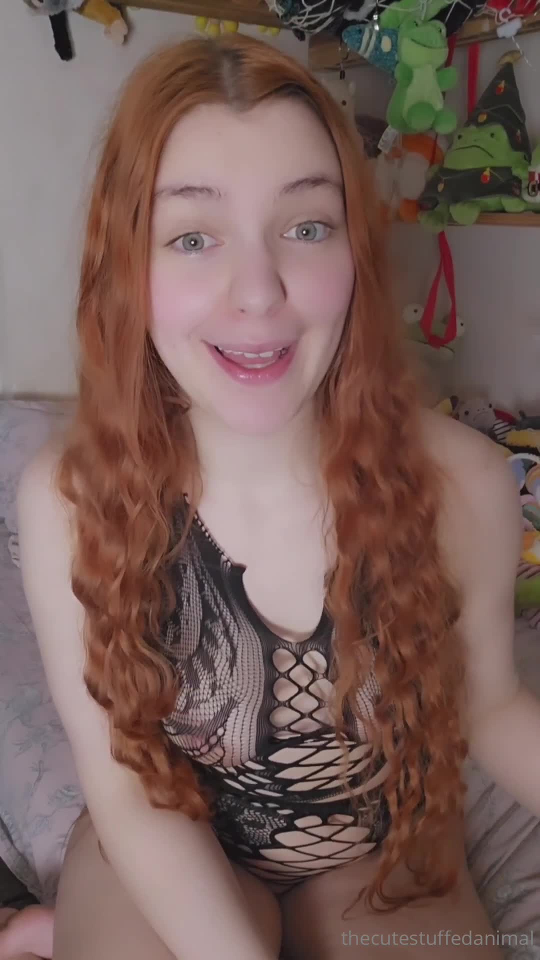 thecutestuffedanimal — Black Lingerie In Bedroom thumbnail