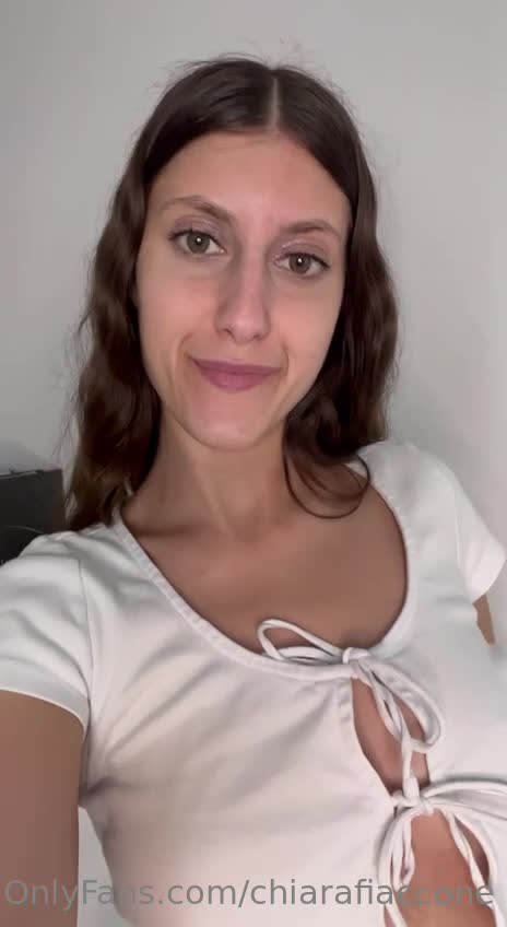 Chiara Fiaccone — Topless, Denim Shorts In Studio thumbnail