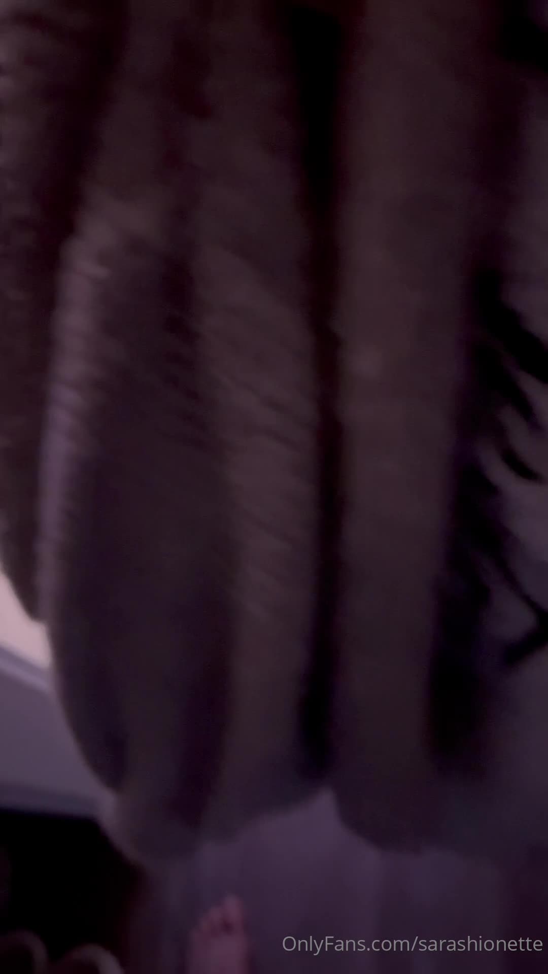 Sarashionette — Nude, Black Thong In Bedroom thumbnail