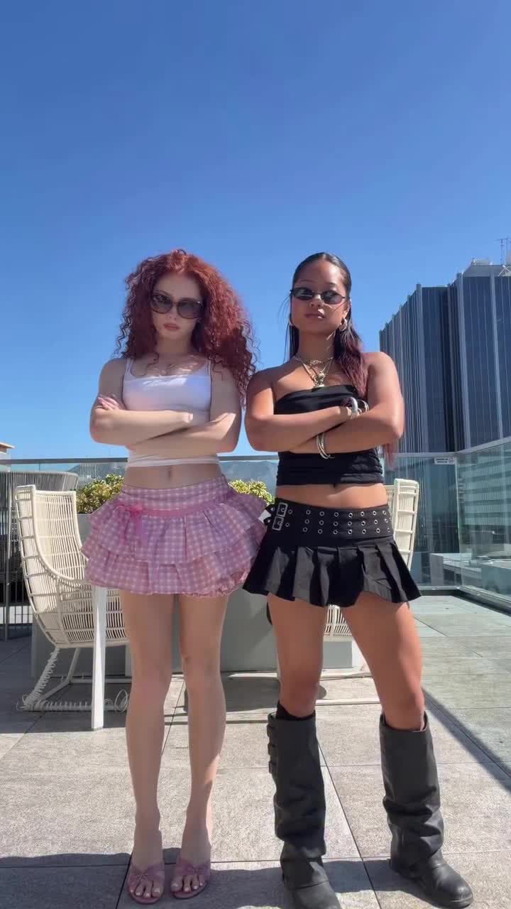 Livia Paige — Pink Skirt Outdoors thumbnail