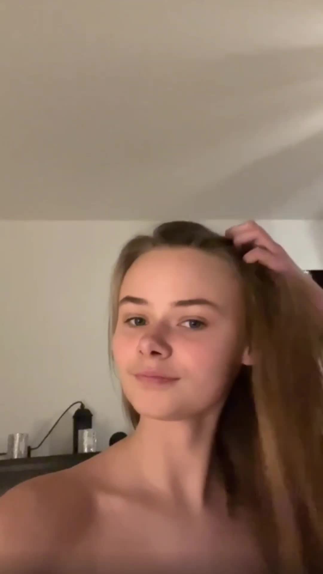 Emiliy Dreams — Nude In Bedroom, 1:04 thumbnail