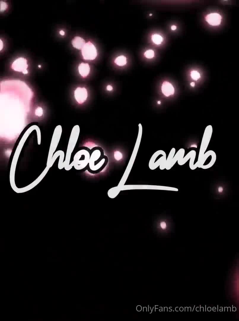 Video 17519 from Chloe Lamb