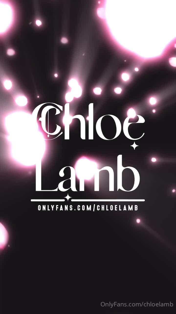 Video 17609 from Chloe Lamb