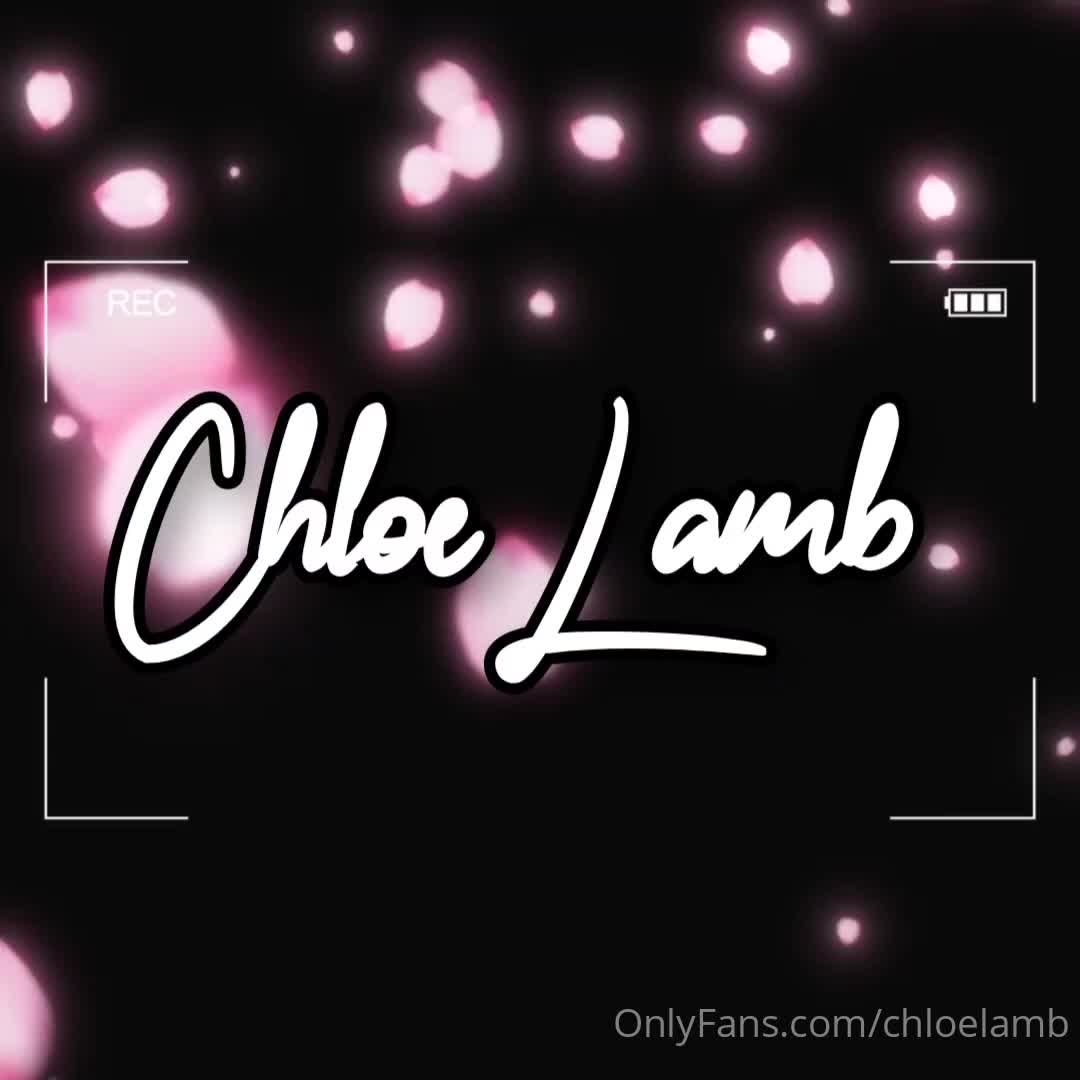 Video 17708 from Chloe Lamb